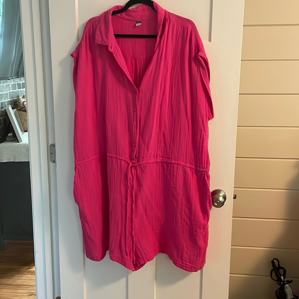 Pink romper
